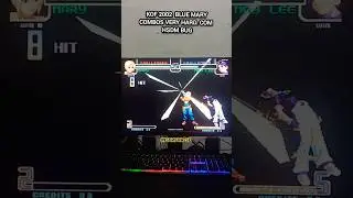 KOF 2002 BLUE MARY COMBOS VERY HARD  COM  BUG  HSDM 💯💪😁