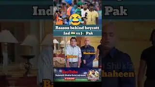 Pakistan boycott india match 15th Feb funny dubb🤣 #shorts #rajneeshshukla #indiavspakistan #boycott