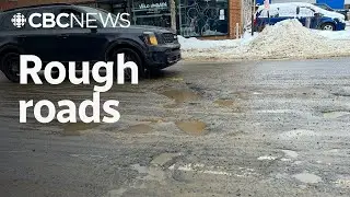 From potholes to piling snow, Montreal’s roads are messier than usual this winter