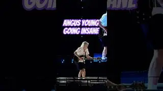AC/DC turn Let There Be Rock into chaos as Angus spins on his back on the crowd platform ⚡ #ACDC