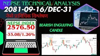 BINOD MANANDHAR - NEPSE TECHNICAL ANALYSIS  #nepse