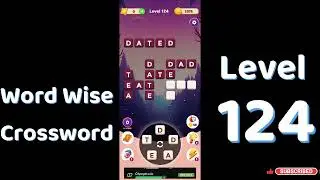 Word Wise Crossword Level 124 Answers 🧠🧩 | Relaxing Crossword Puzzle | SolutionGuruji