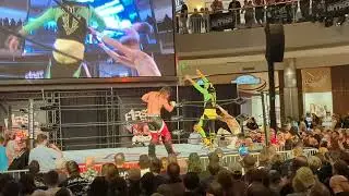 F1RST WRESTLING SATURDAY NIGHT NITRO 9/10/22 - Super Atomic Thunder Frog drops the hammer