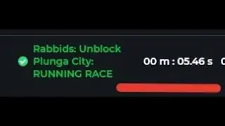 5 SEC RABBITS RUNNING RACE SANDBOX SPEEDRUN