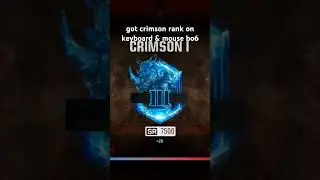 Got crimson rank on kbm bo6 #callofduty #bo6 #codbo6 #callofdutyrankedplay #cdl #blackops6