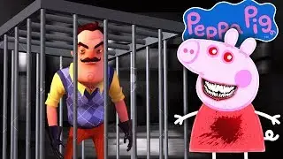 MINECRAFT | PEPPA PIG.EXE TAKES OVER HELLO NEIGHBOURS HOUSE!!