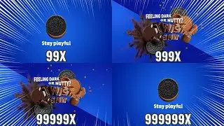 Oreo New Flavors Intro Getting 999999X Speed