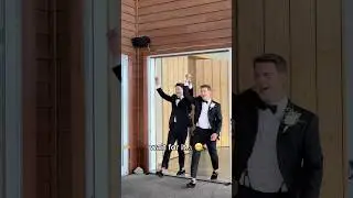 Wedding entrance: 10/10. Respect for my grandma? &hellip;a soft 2. 😅 #wedding #gaywedding