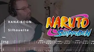 KANA-BOON - Silhouette | Bass Cover & Play-Along TAB