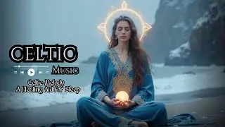 [ Live ] Irish Harp Sleep Music | Soft Celtic Flute & Wind Ambience for Calm, Restful Nights