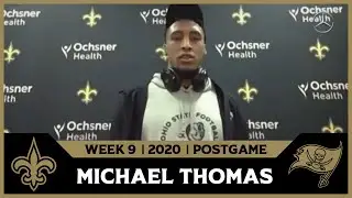 Michael Thomas on Win in Return | Saints-Bucs Postgame | Week 9 2020