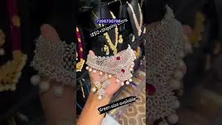 Bridal Cz Choker Sets #bridaljewellery #cz #choker #chokerset #longharam #haram #1tranding #shorts