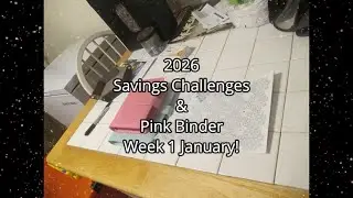 Задания по накоплению сбережений на 2026 год! Розовый блокнот! Первая неделя января!