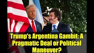 Аргентинский гамбит Трампа: прагматичная сделка или политический маневр?