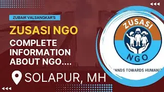 Best NGO in Solapur | ZUSASI NGO | Children & Women Development | Full Work Presentation | NGO