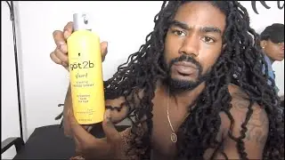 BraidOut using 'Got 2B Glued' on Locs.