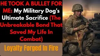 Unbreakable Bond: My Military Working Dog Took A Bullet For Me | A True Story of Sacrifice & Loyalty