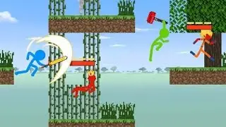 Stickman vs Craftman - Stickman Combat: Craft War || Best Android Games