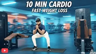 10 MIN CARDIO WORKOUT TO LOSE WEIGHT FAST AT HOME| No Equipment| 2026