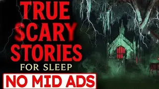 NO ADS 🛑 2 HOURS of TRUE Scary Stories for Sleep | Gentle Rain Sounds | Black Screen | Vol 37