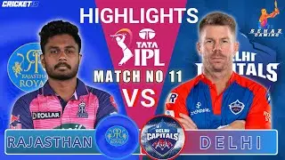 RR vs DC Match 11 IPL 2023 Match Highlights | rr vs dc ipl highlights| ipl 2023 highlights
