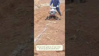 Advanced hoeing machine for efficiency in farming.
