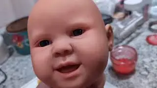 New Reborn Painting Series? Adding Mottling to Skin Layers 