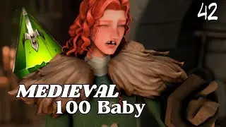 why'd you perish like that?? | Medieval 100 Baby Challenge - P42 | The Sims 4