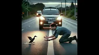 Man rescued injured duck in road then this happened...
