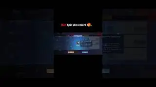 Holi Epic skin unlock 🎁.. #mobilelegends #grangercollector  #shortsfeed