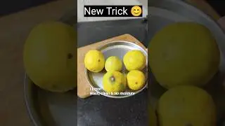 How to store the Lemon 🍋 🍋 for longer time #lemonstorage#viralkitchentips#ytshorts#shorts#viralvideo