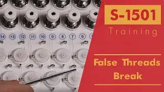 Smartstitch Embroidery Machine S1501 Troubleshooting  False Threads Breaks
