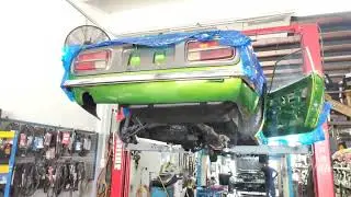 1973 S2 240z mechanical restoration Pt. 1 Wiring, interior and drive train.