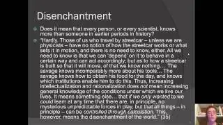 Week 4 Max Weber Science as a Vocation