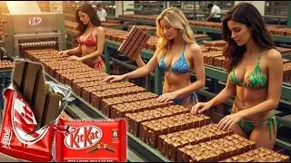 How Chocolate Bars Are Made at Scale | Full Factory Process