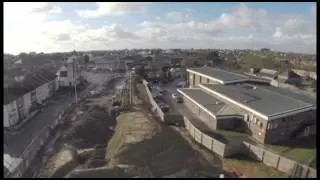 Helicam Bexhill Hastings Link Road February 2014