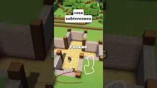 Tutorial casa subterranea Minecraft