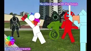 Nextbot run with the boys | soundtrack | echos of screams