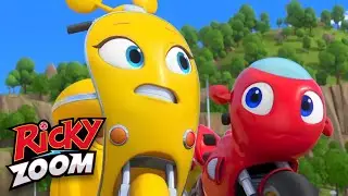 Bike Buddies⚡️Fun With Friends ⚡️ Motorcycle Cartoon | Ricky Zoom