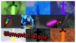 How To Get The Elemental Blade in Treasure Quest | Roblox