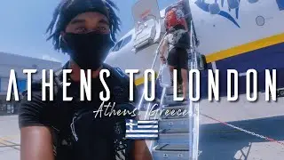 Athens to London | Flying With Ryanair | Budget Airline