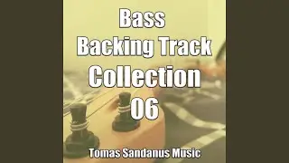 Rock Power Ballad Bass Backing Track in A major