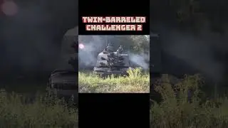This is NOT AI: The Real Twin-barreled Challenger 2 Prototype? 🇬🇧 #shorts #notai #capcutedit  #tank