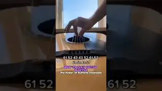 How to play guitar one hand