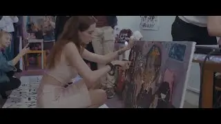 How I organized first solo art show being only 19 y.o |mini documentary| Artist ArinaBB