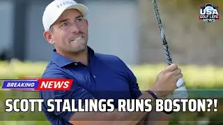 Scott Stallings Runs the Boston Marathon at 40 | From PGA Tour to 26.2 । USA GOLF NEWS