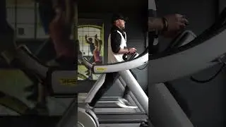 Daily Routine 😂 #lol #treadmill #viralshorts #funnyvideos #viral #funnymoments