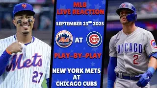 Mets vs Cubs ⚾ Live Reaction & Play-by-Play!