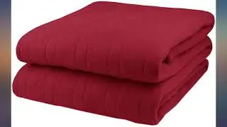 Pure Warmth Comfort Knit Heated Electric Blanket Queen Grey review