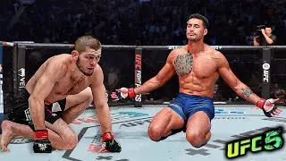 Хабиб Нурмагомедов против Карлоса Ульберга (EA Sports UFC 5)